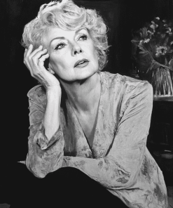 Elaine Stritch Monochrome Diamond Painting