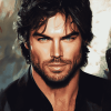 Elegant Ian Somerhalder Diamond Painting