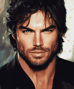 Elegant Ian Somerhalder Diamond Painting