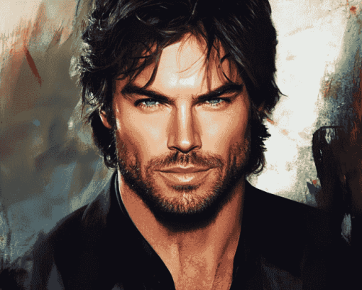 Elegant Ian Somerhalder Diamond Painting