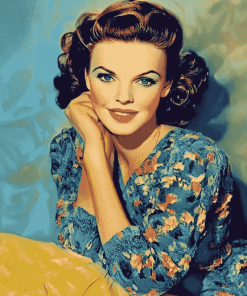 Elegant Judy Garland Diamond Painting