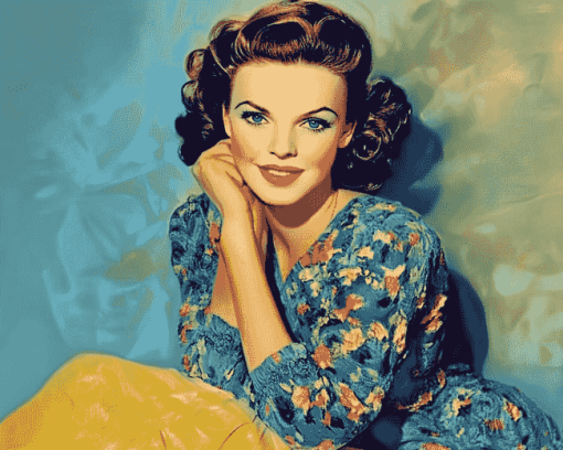 Elegant Judy Garland Diamond Painting