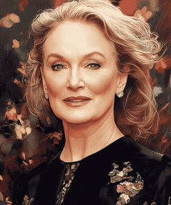 Elegant Meryl Streep Diamond Painting