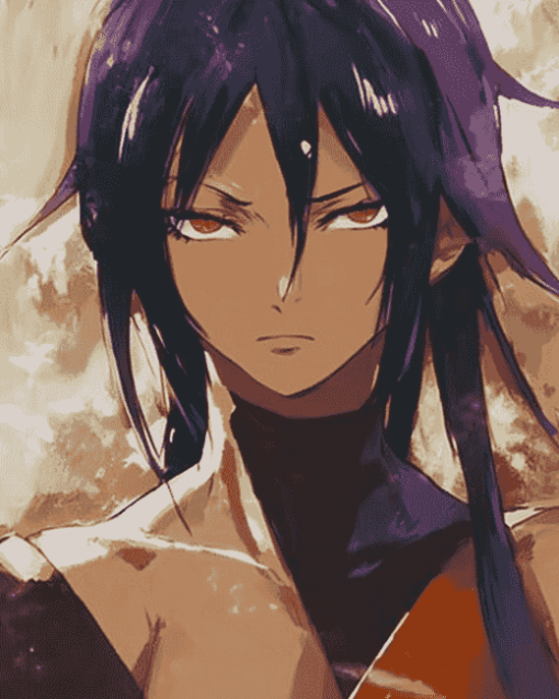 Elegant Yoruichi Shihouin Anime Diamond Painting