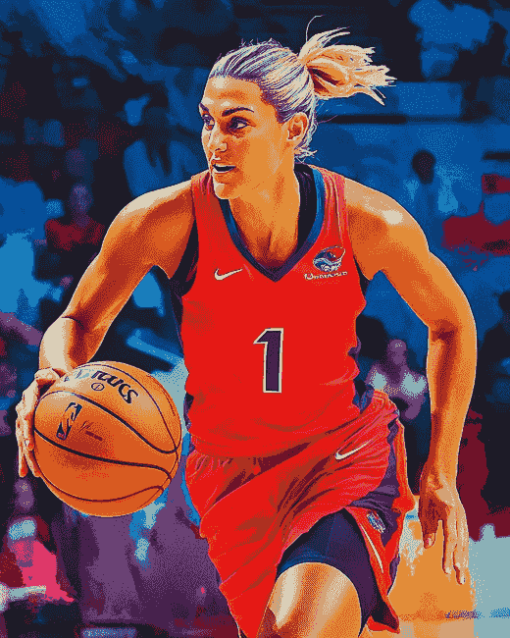 Elena Delle Donne Basketball Diamond Painting