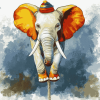 Elephant Cartoon Diamond Painting