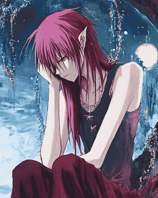 Elfen Lied Anime Diamond Painting