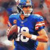 Eli Manning Famous Football Player Diamond Painting