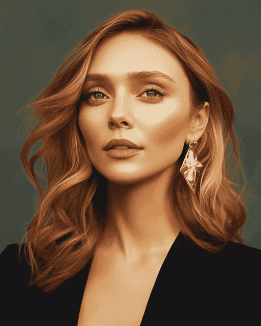 Elizabeth Olsen Celebrity Diamond Painting