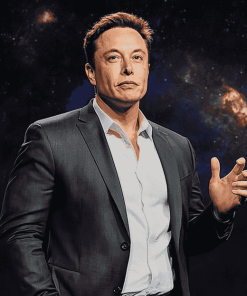 Elon Musk Innovation Diamond Painting