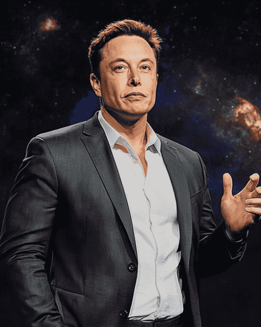 Elon Musk Innovation Diamond Painting