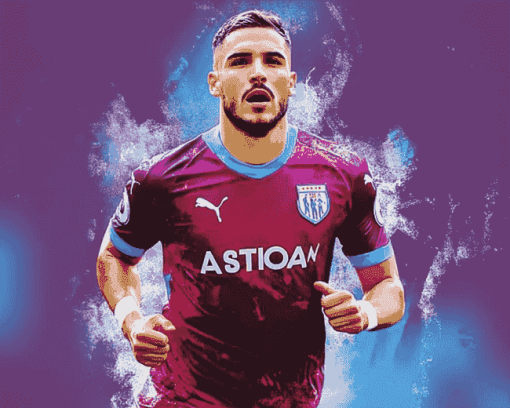 Emiliano Buendia Aston Villa Football Diamond Painting