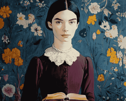 Emily Dickinson Vintage Diamond Painting