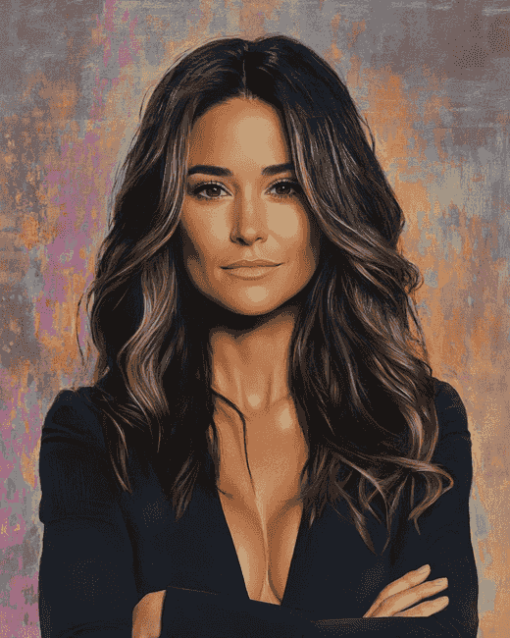 Emmanuelle Chriqui Celebrity Diamond Painting