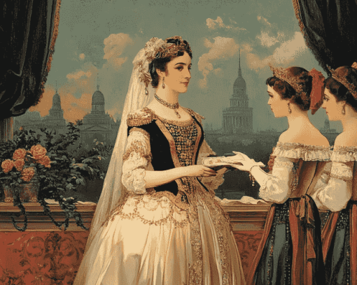 Empress Joséphine Royal Elegance Diamond Painting