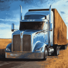 Engines Semi Truck Diamond Painting