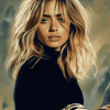 English Model Suki Waterhouse Diamond Painting