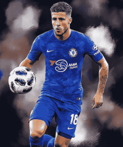 Enzo Fernández Chelsea Star Diamond Painting