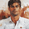 Enzo Zidane Footballer Diamond Painting