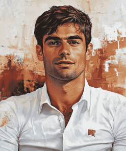 Enzo Zidane Footballer Diamond Painting