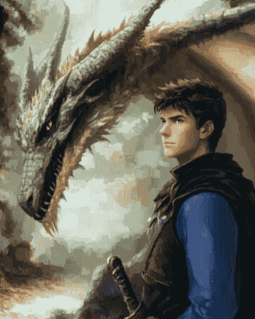 Eragon Anime Fantasy Diamond Painting