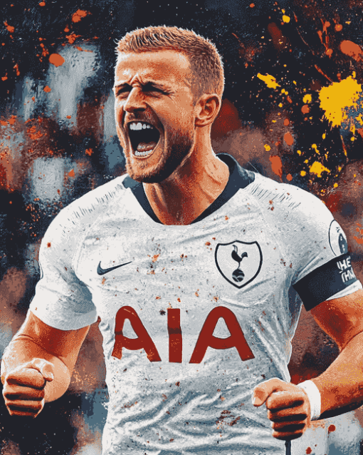 Eric Dier Football Legend Diamond Painting