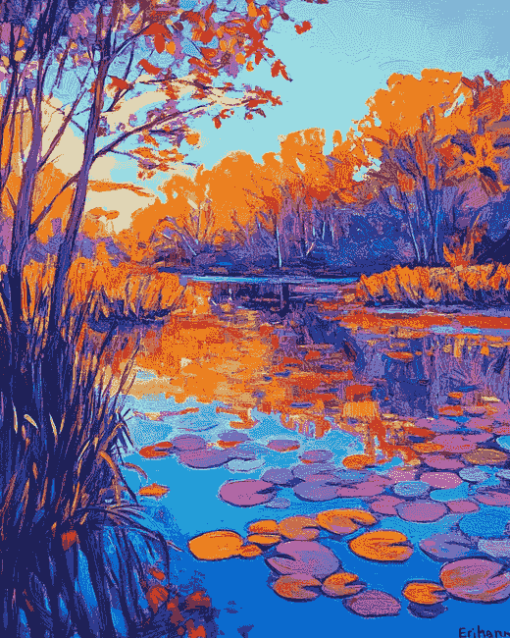 Erin Hanson Landscapes Diamond Painting