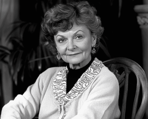 Estelle Getty Monochrome Diamond Painting