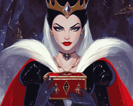 Evil Queen Snow White Diamond Painting