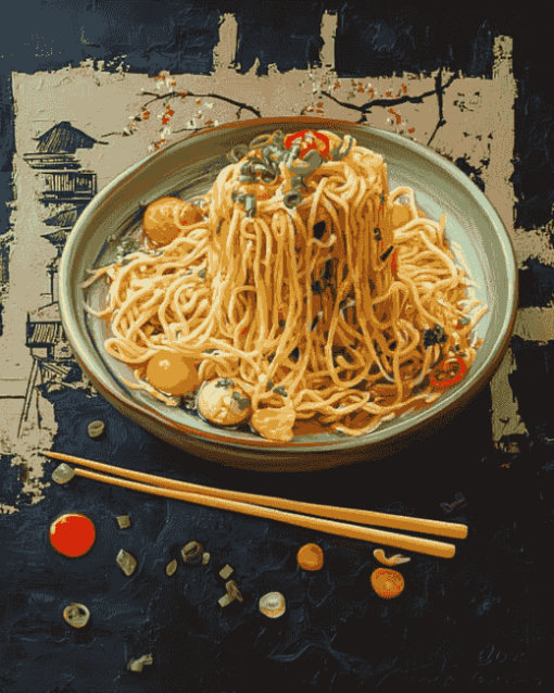 Exquisite Noodles Creations Diamond Painting