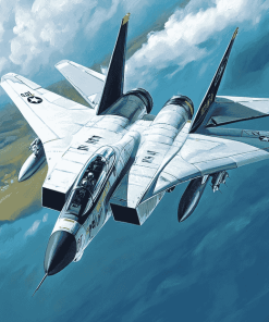 F 14 Tomcat Jets Diamond Painting