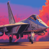 F14 Jet Engines Diamond Painting