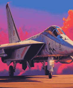 F14 Jet Engines Diamond Painting