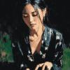 Fabian Perez Asian Woman Diamond Painting