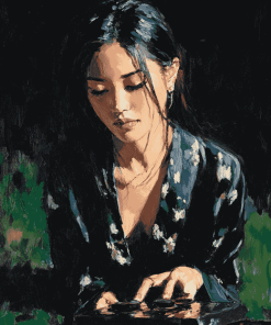 Fabian Perez Asian Woman Diamond Painting