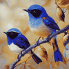 Fairy Wren Birds Diamond Painting