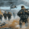 Falklands Military Diamond Painting