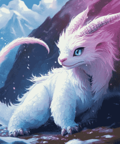 Falkor Fantasy Dragons Diamond Painting