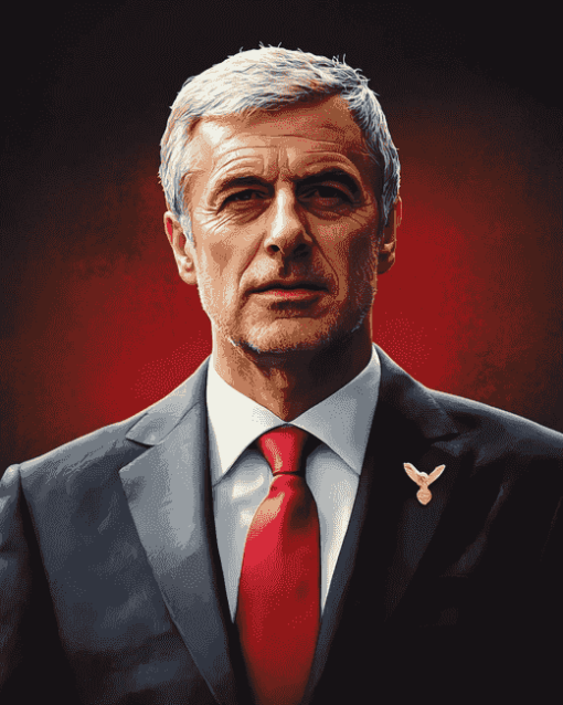 Famous Arsene Wenger Footballer Diamond Painting