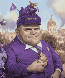 Famous Coach Gary Patterson Diamond Painting