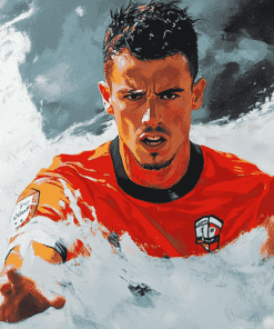 Famous Erik Thommy Footballers Diamond Painting