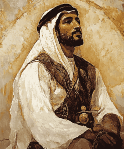 Famous Kings Sheikh Zayed Diamond Painting