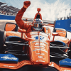 Famous Scott Dixon Cars Diamond Painting