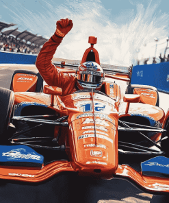 Famous Scott Dixon Cars Diamond Painting