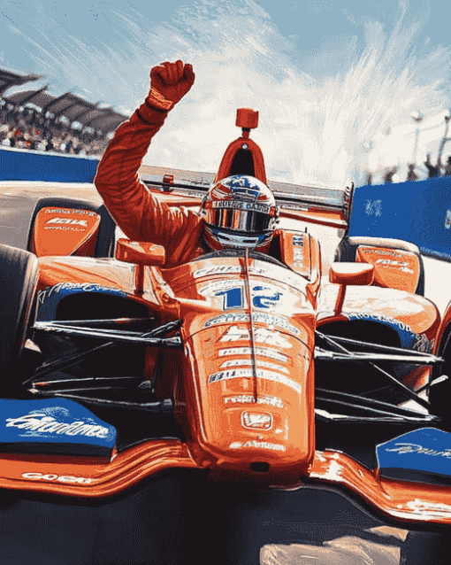 Famous Scott Dixon Cars Diamond Painting