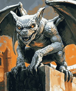 Fantasy Gargoyle Diamond Painting