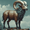 Fantasy Mouflon Art Diamond Painting