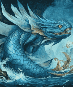 Fantasy Sea Monsters Diamond Painting