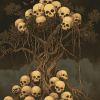 Fantasy Skull Tree Diamond Painting