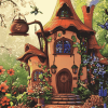 Fantasy Tea House Diamond Painting